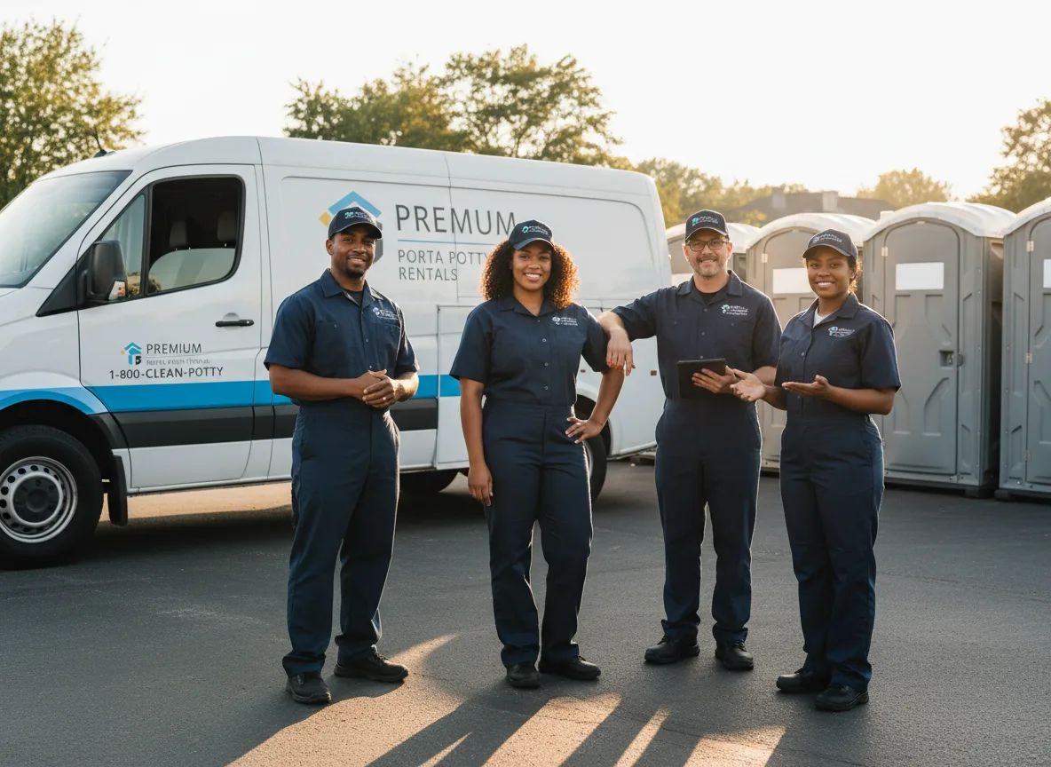 VIP Portable Toilets company in Washingtonville, OH